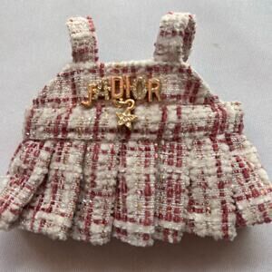 Labubu Luxury Dress & Bow Set Outfit Clothes For Labubu Doll Not Included